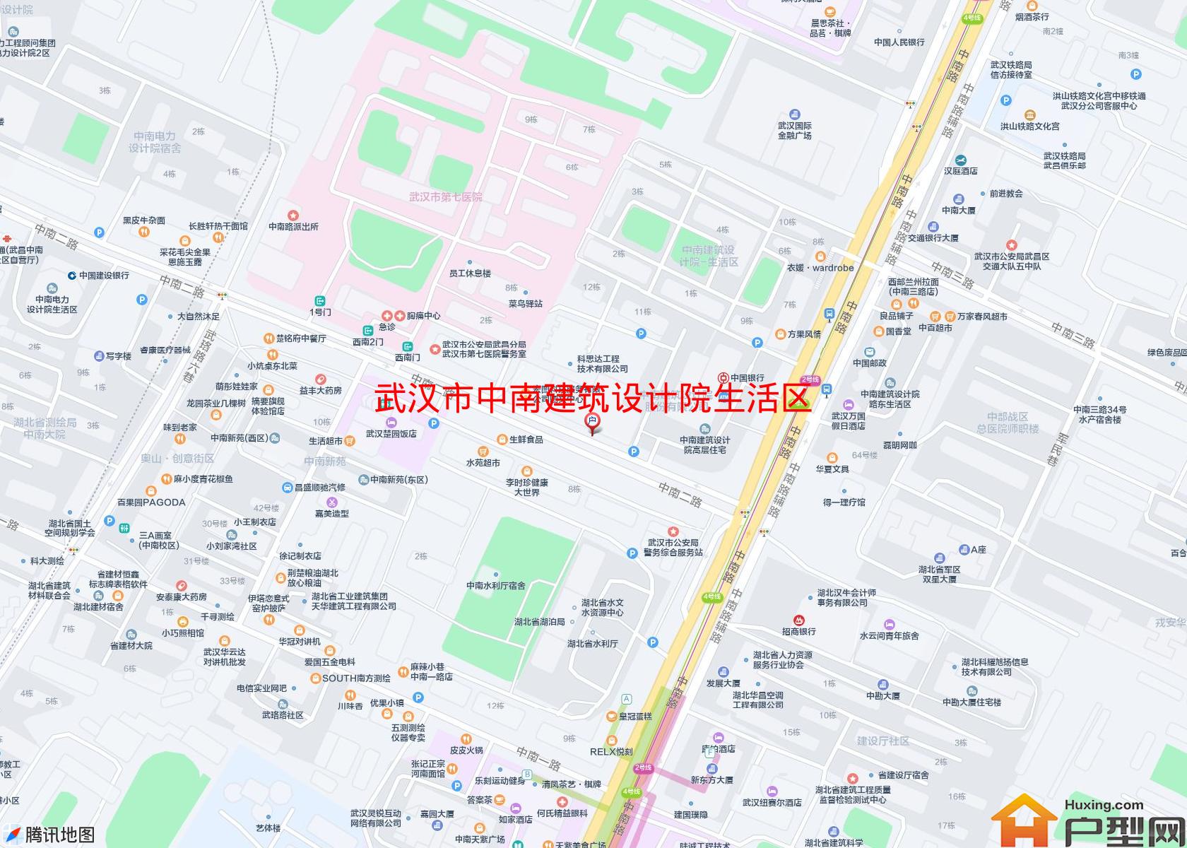 中南建筑设计院生活区小区 - 户型网