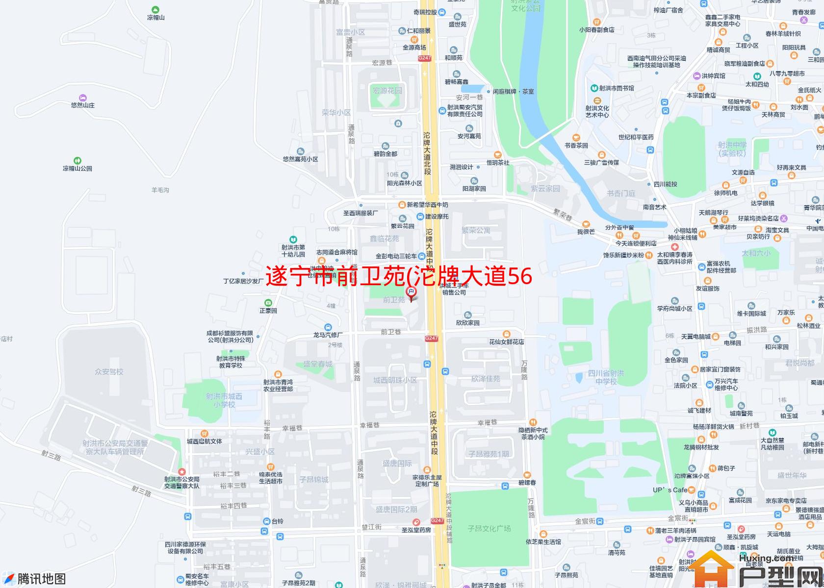 前卫苑(沱牌大道568)小区 - 户型网