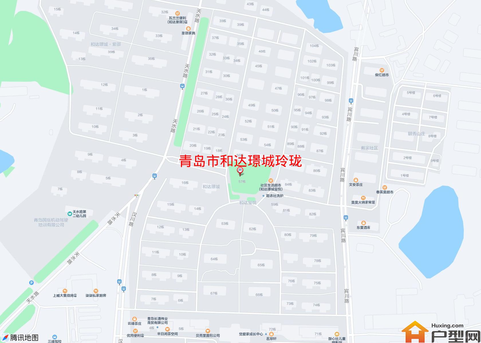 和达璟城玲珑小区 - 户型网