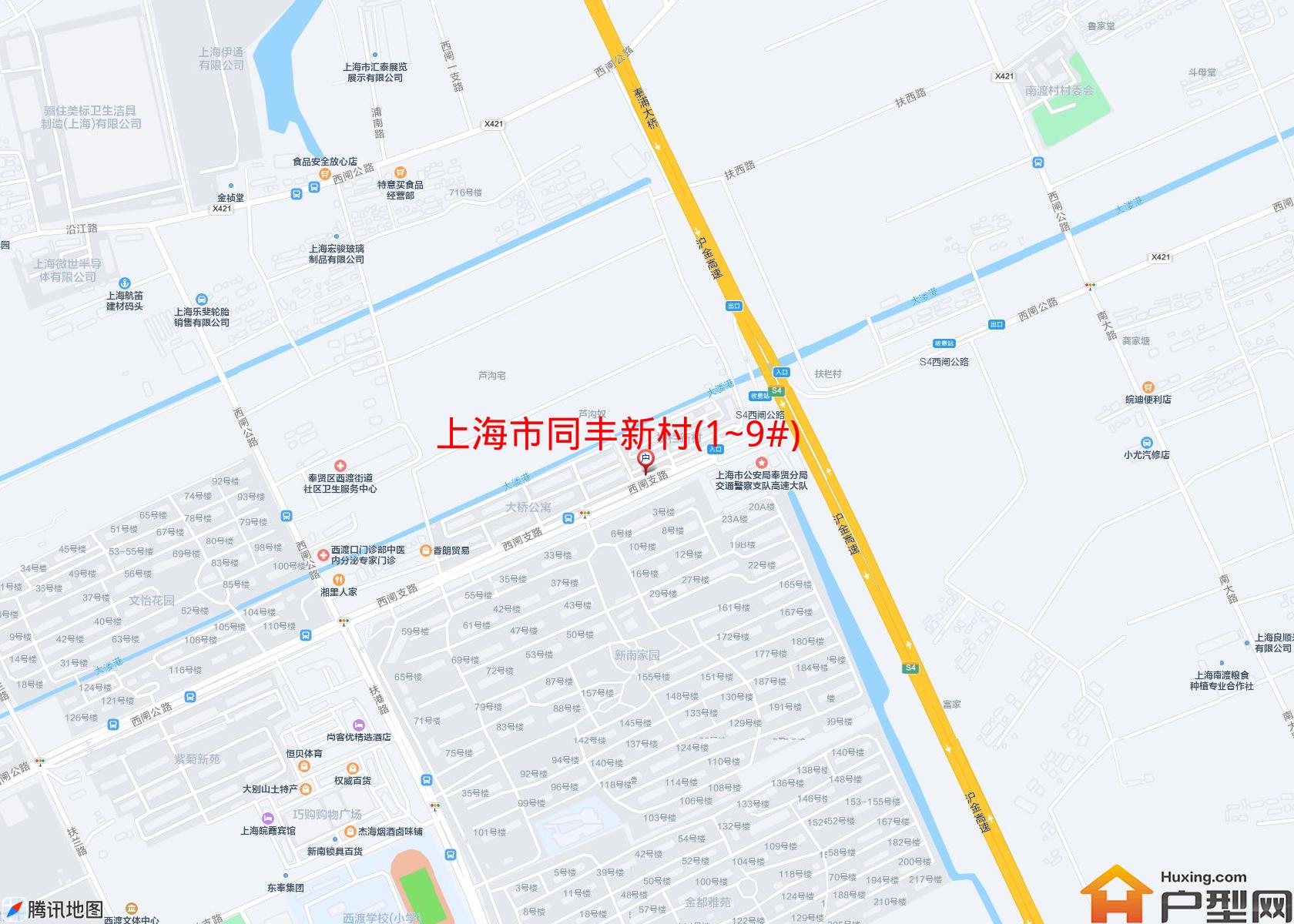 同丰新村(1~9#)小区 - 户型网