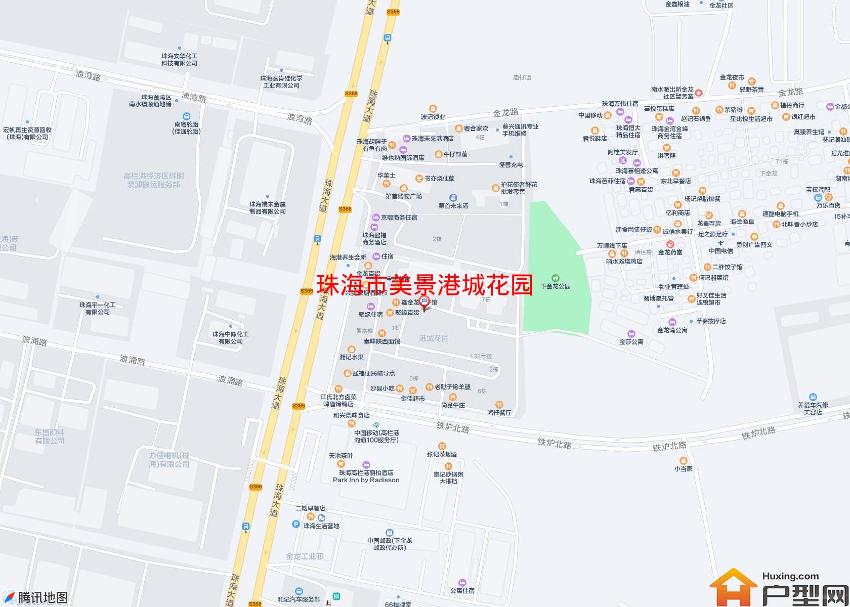 美景港城花园小区 - 户型网