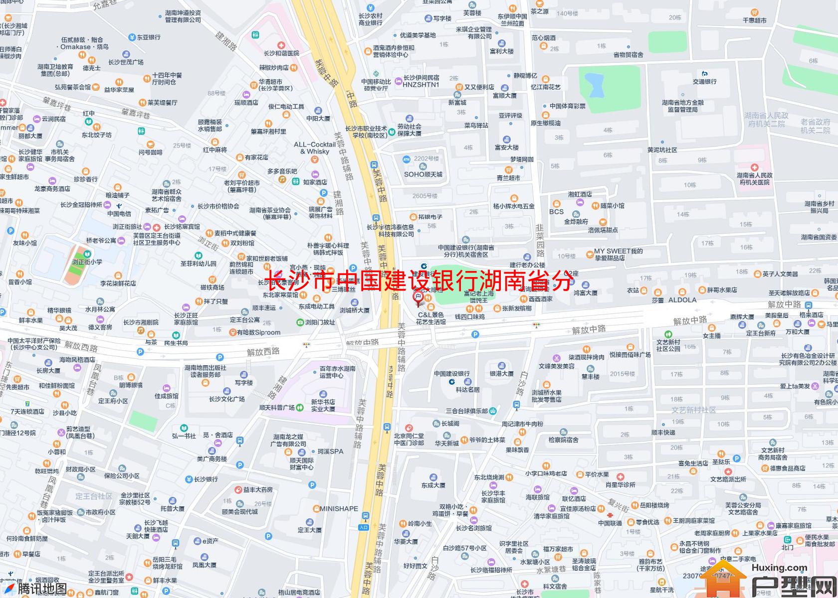 中国建设银行湖南省分行机关宿舍区小区 - 户型网