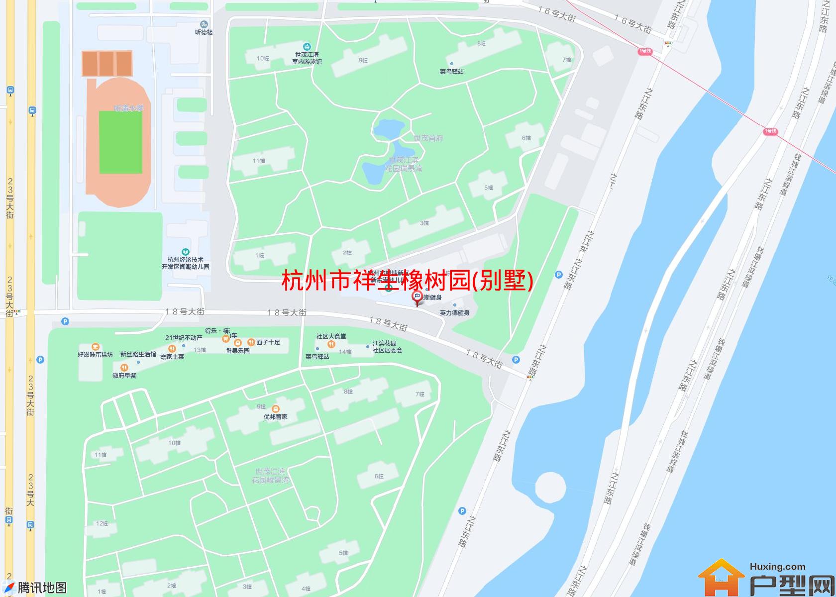 祥生橡树园(别墅)小区 - 户型网