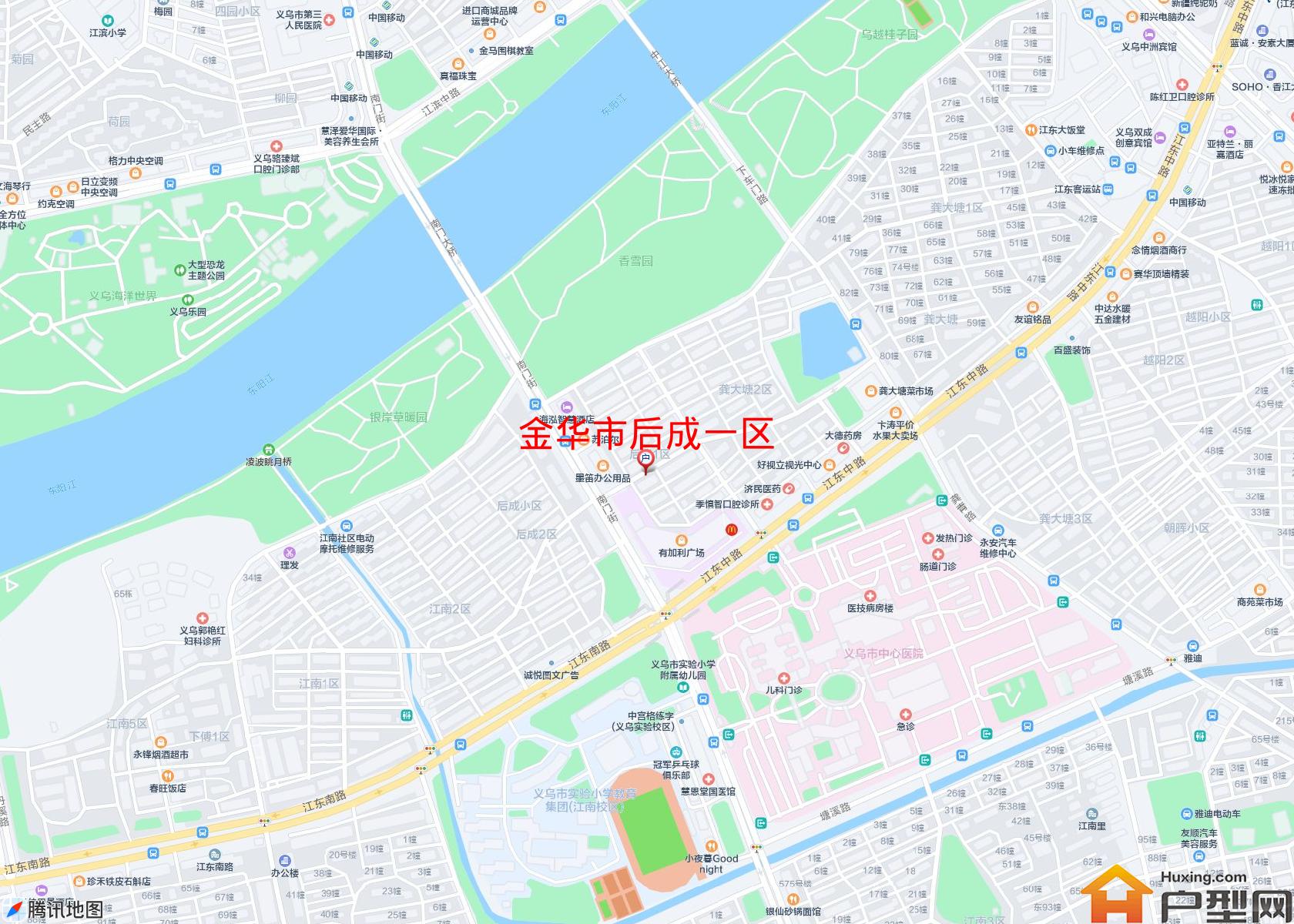 后成一区小区 - 户型网