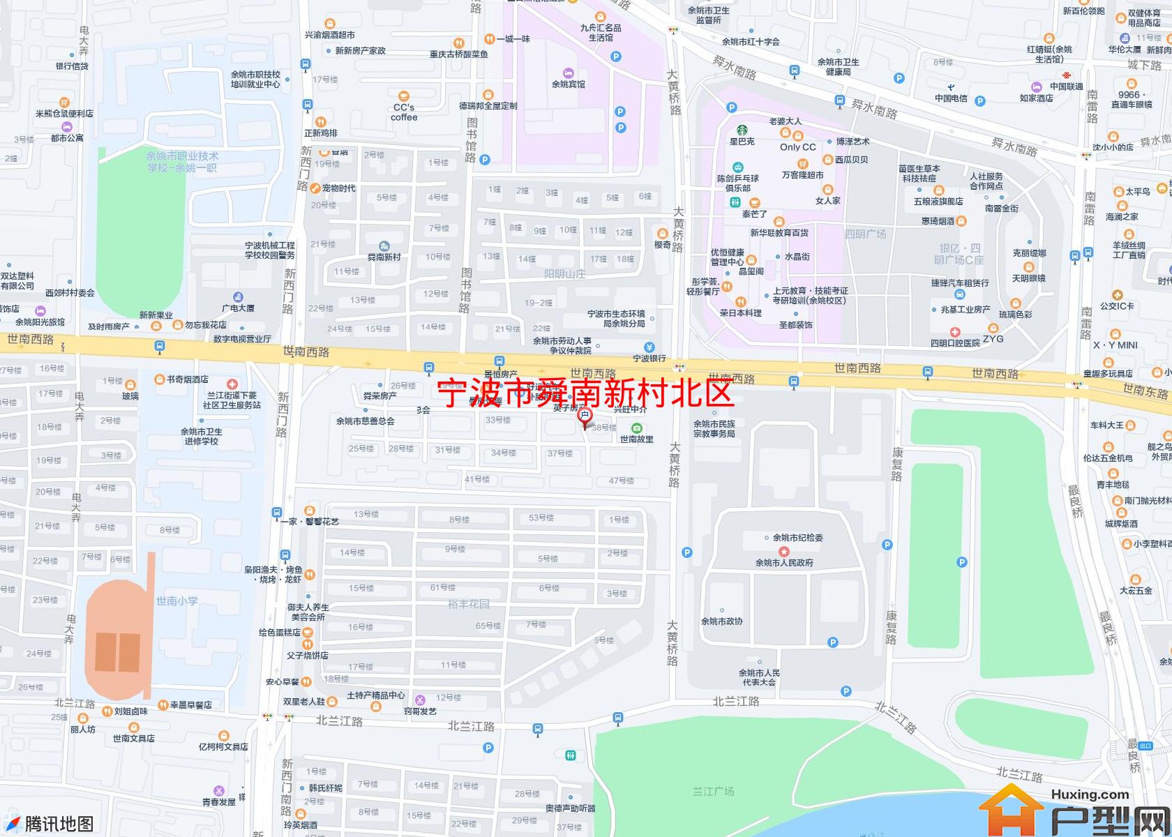 舜南新村北区小区 - 户型网