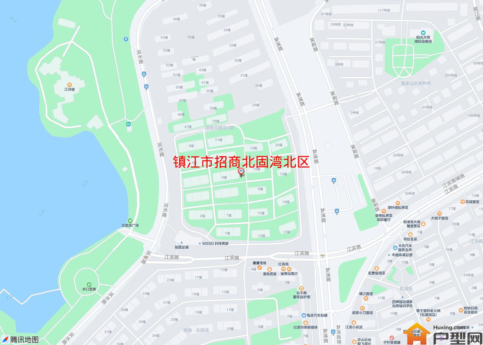 招商北固湾北区小区 - 户型网