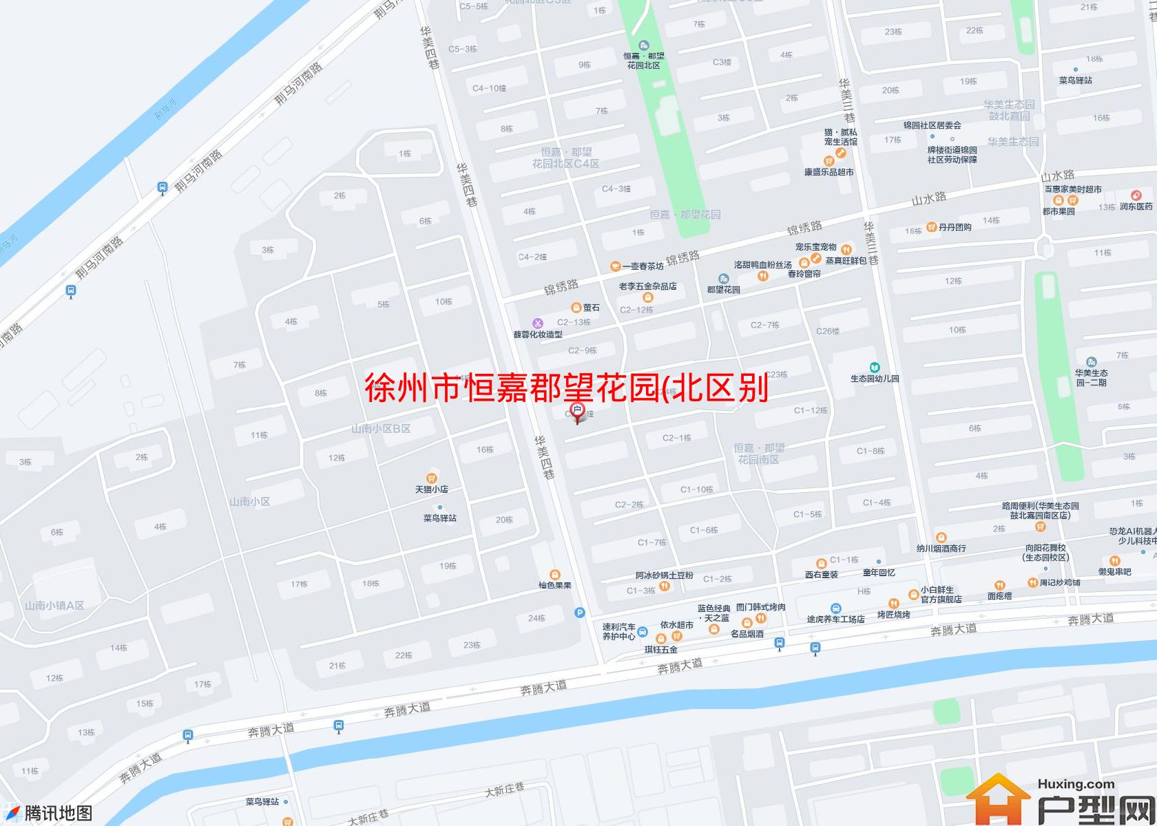 恒嘉郡望花园(北区别墅)小区 - 户型网