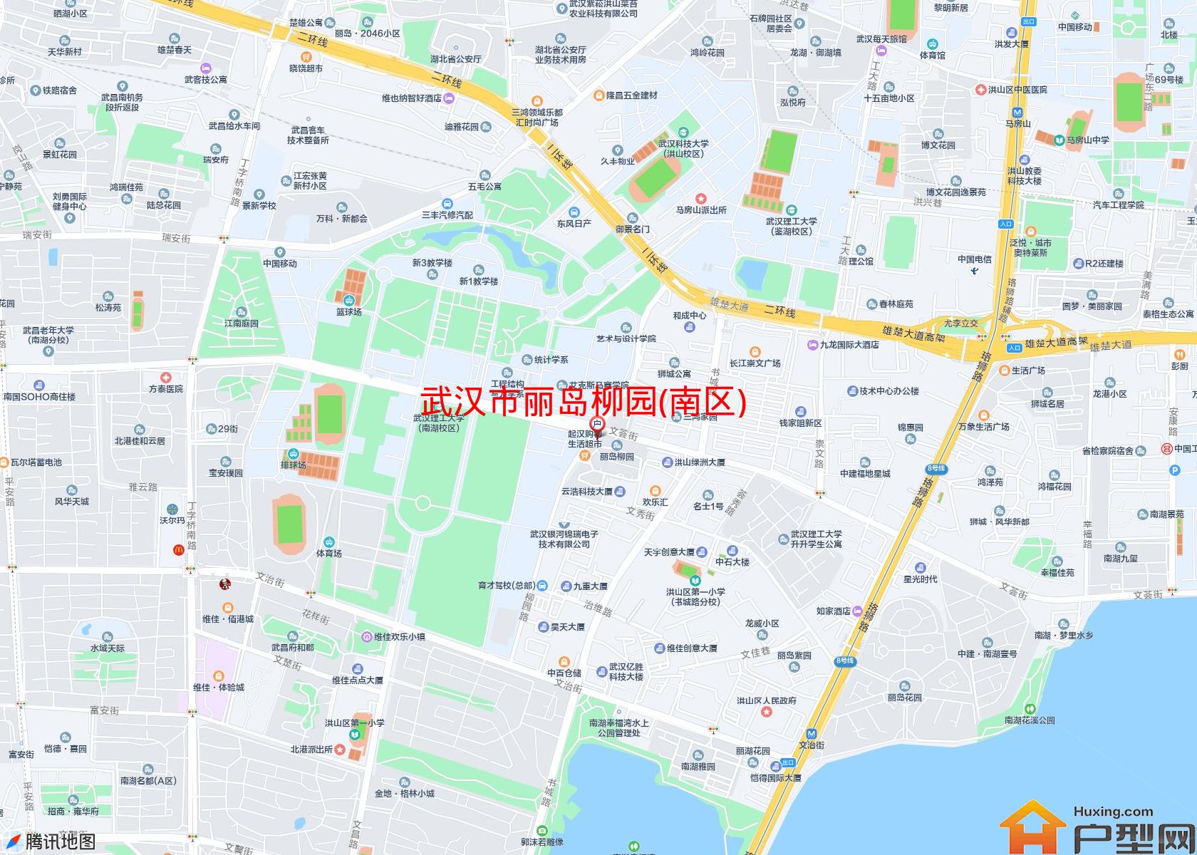 丽岛柳园(南区)小区 - 户型网