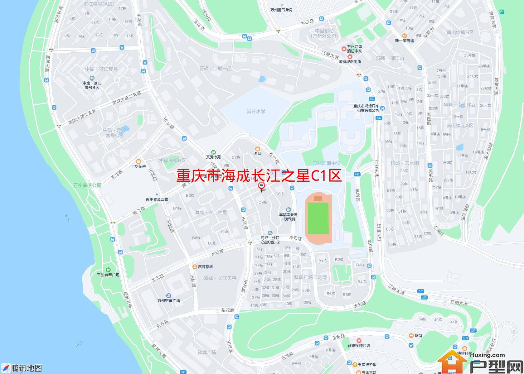 海成长江之星C1区小区 - 户型网