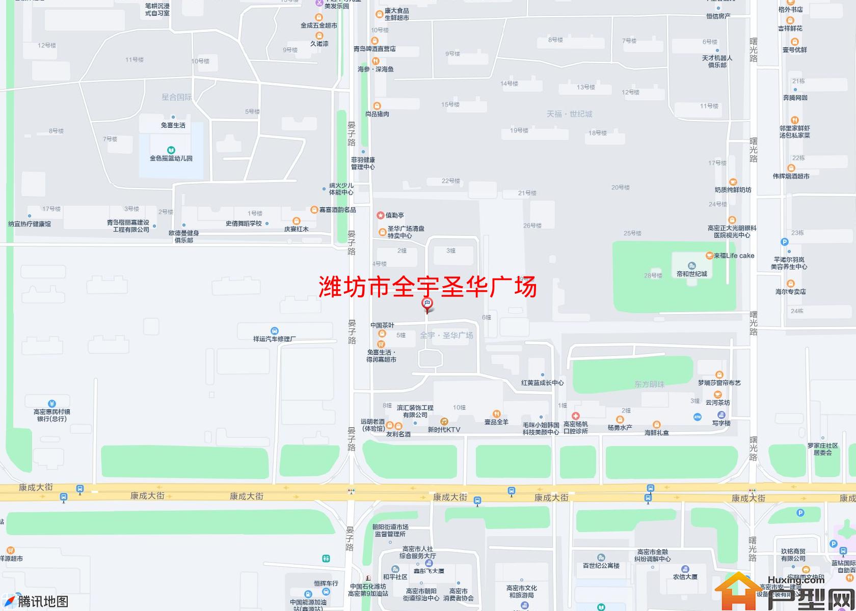 全宇圣华广场小区 - 户型网