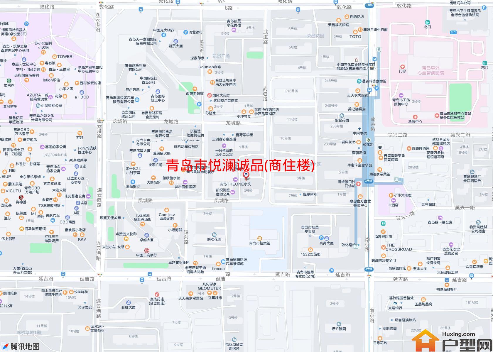 悦澜诚品(商住楼)小区 - 户型网