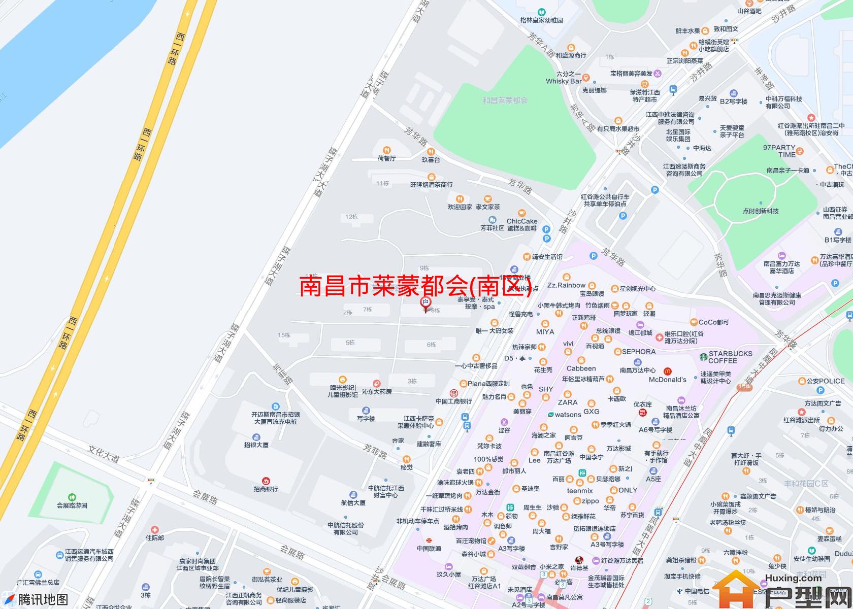 莱蒙都会(南区)小区 - 户型网