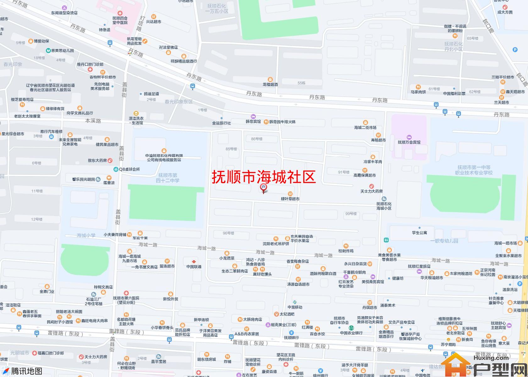 海城社区小区 - 户型网