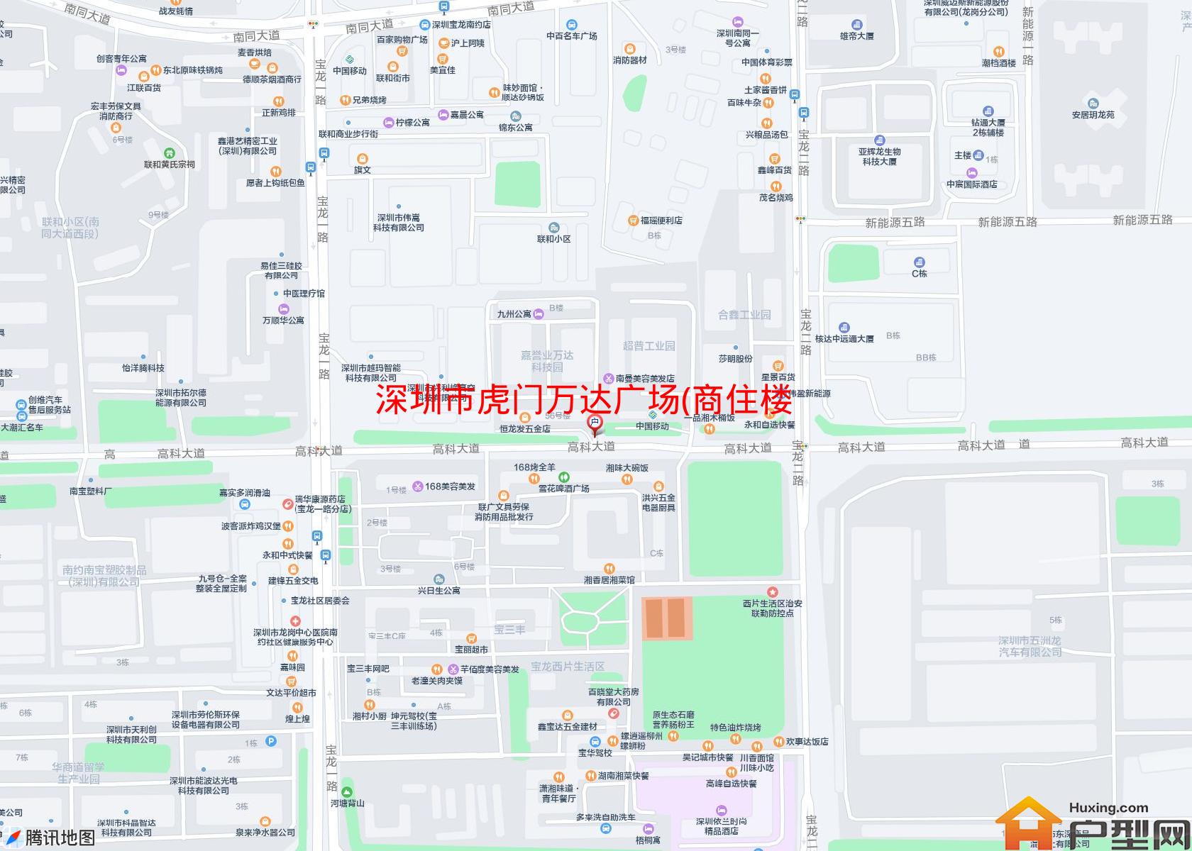 虎门万达广场(商住楼)小区 - 户型网