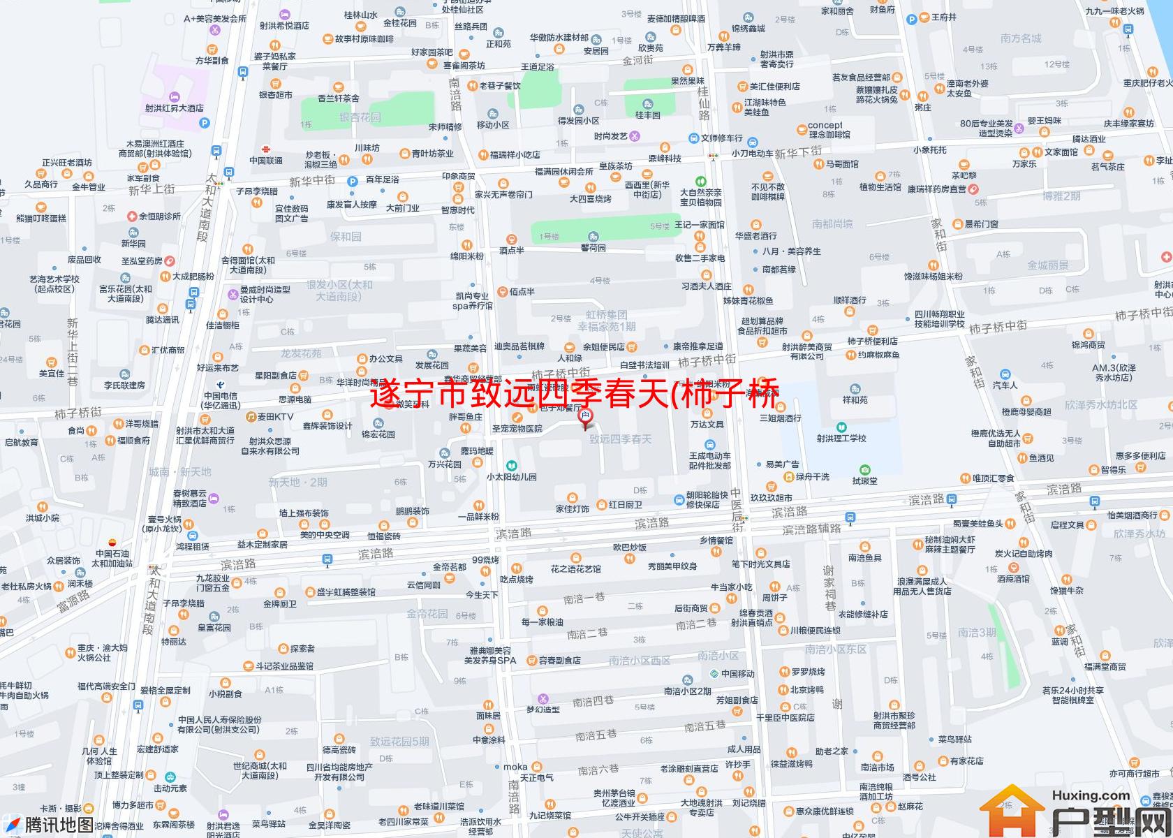 致远四季春天(柿子桥中街58号)小区 - 户型网