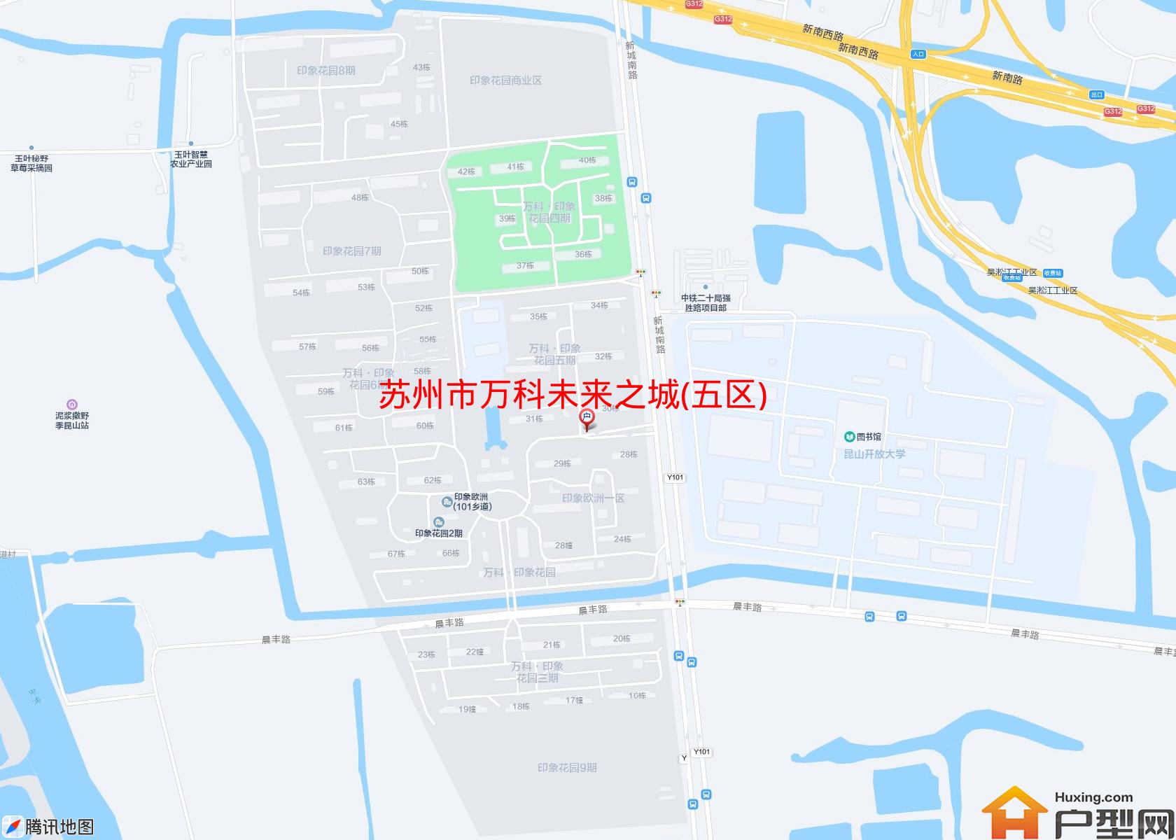 万科未来之城(五区)小区 - 户型网
