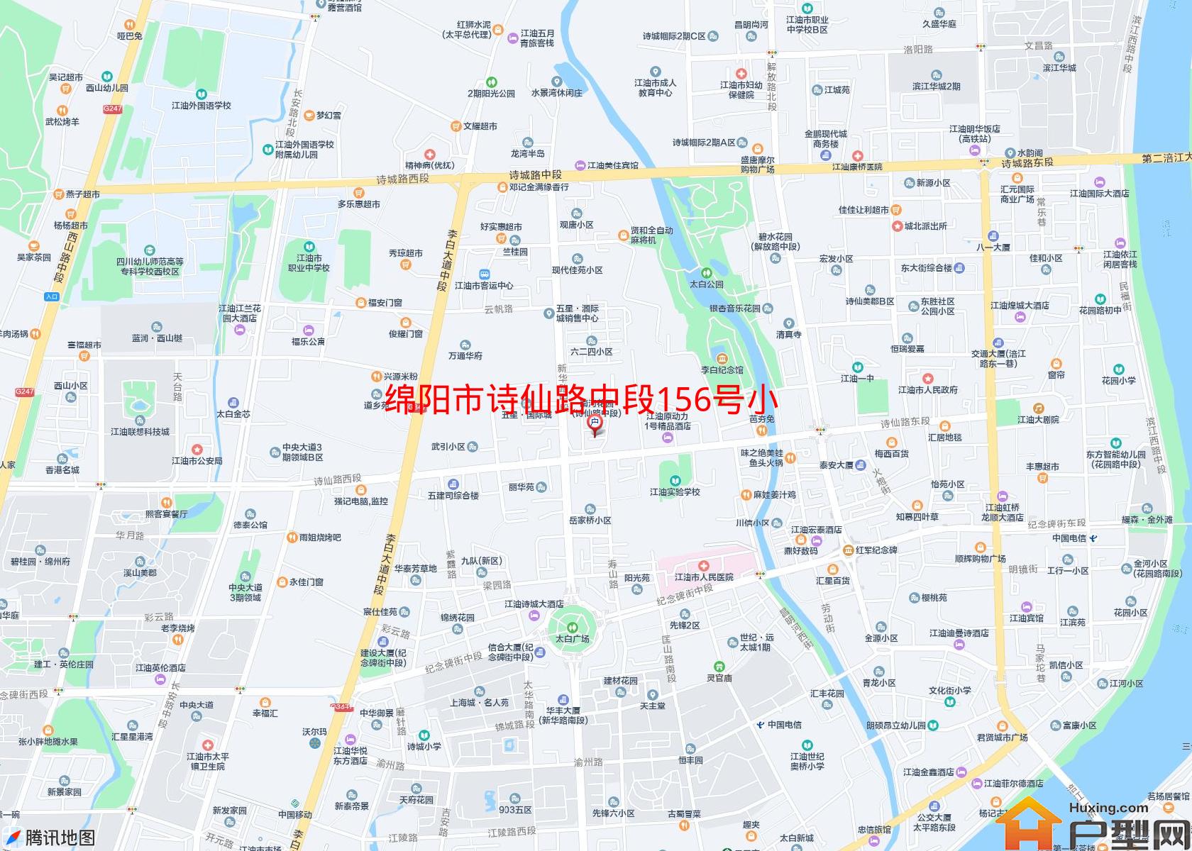 诗仙路中段156号小区小区 - 户型网