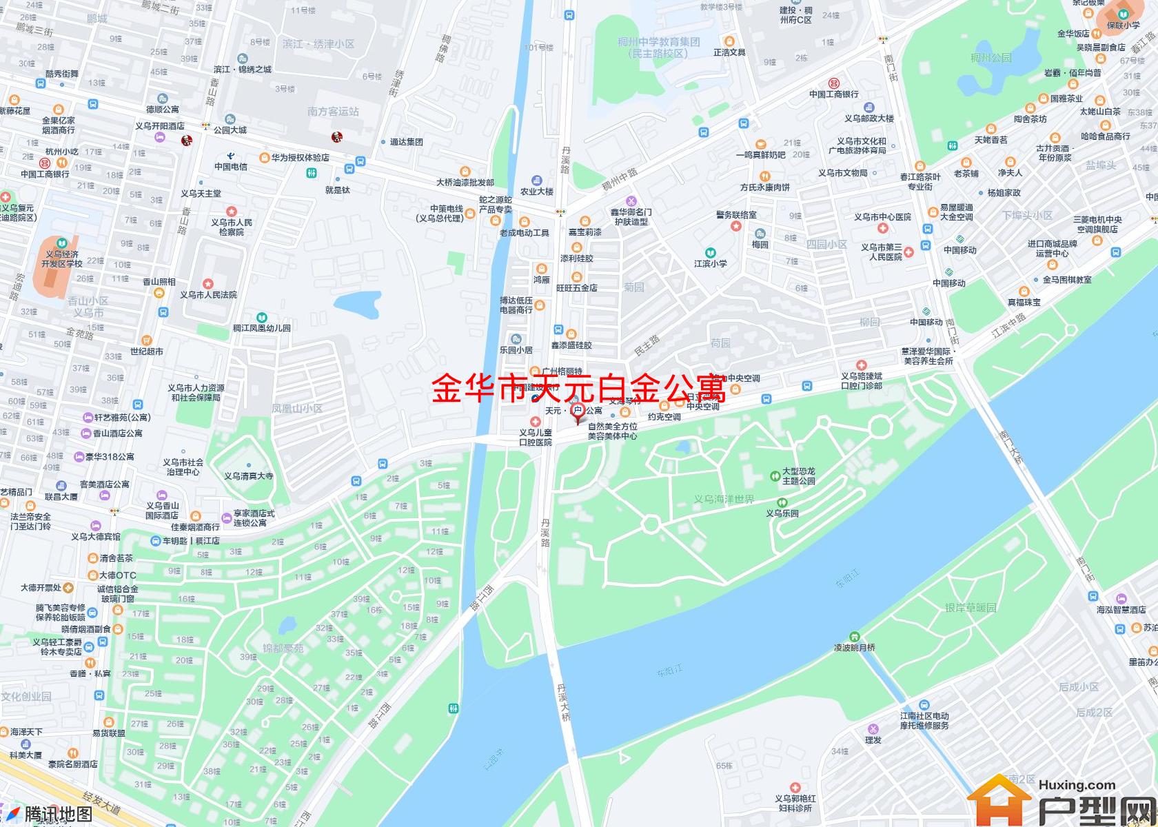 天元白金公寓小区 - 户型网