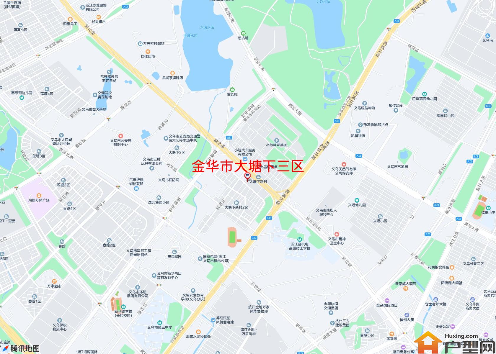 大塘下三区小区 - 户型网