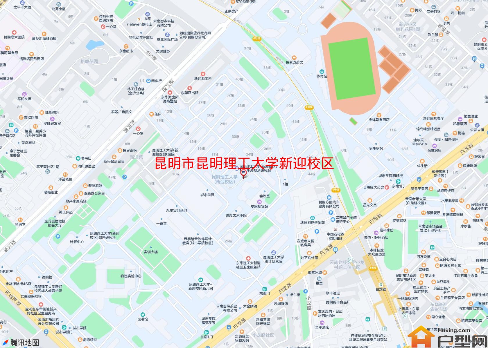 昆明理工大学新迎校区家属院小区 - 户型网