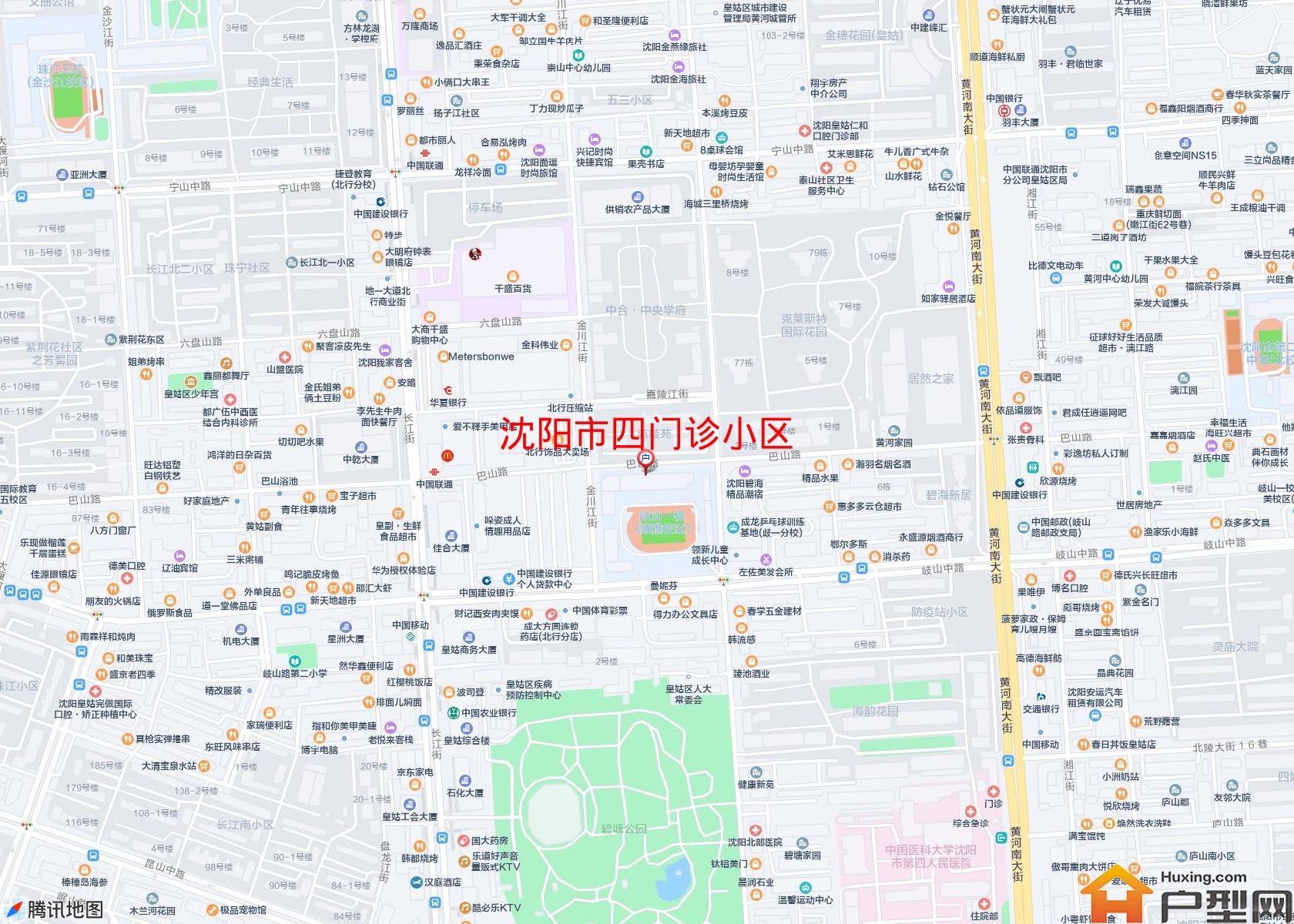 四门诊小区小区 - 户型网