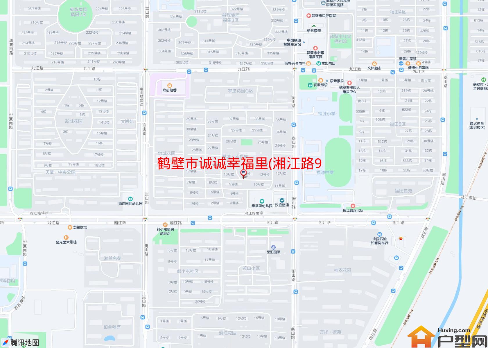 诚诚幸福里(湘江路9号)小区 - 户型网
