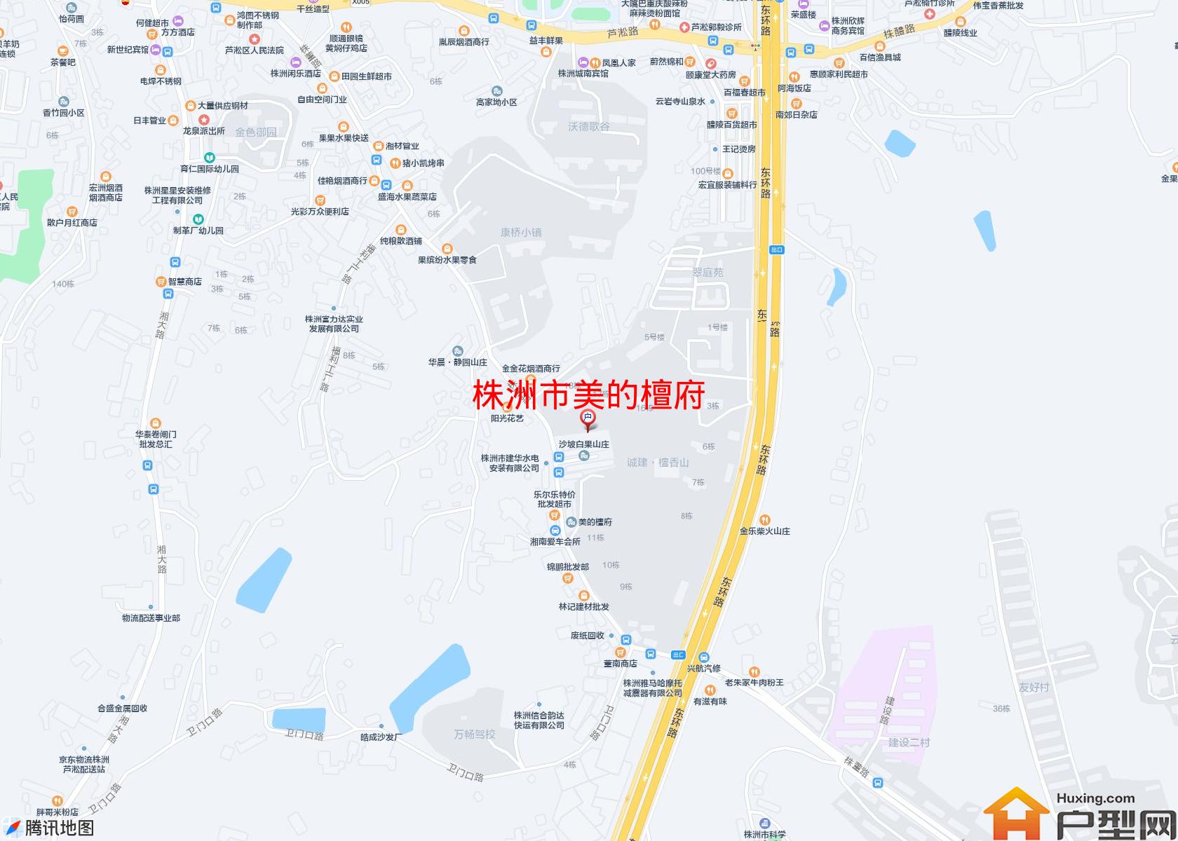 美的檀府小区 - 户型网