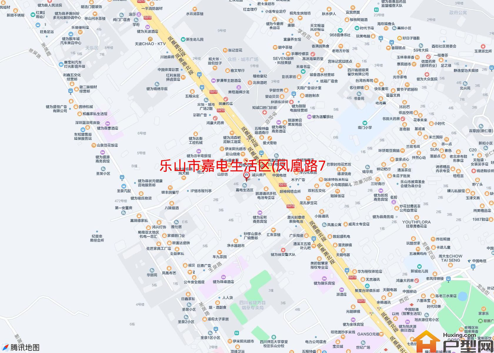 嘉电生活区(凤凰路768号)小区 - 户型网