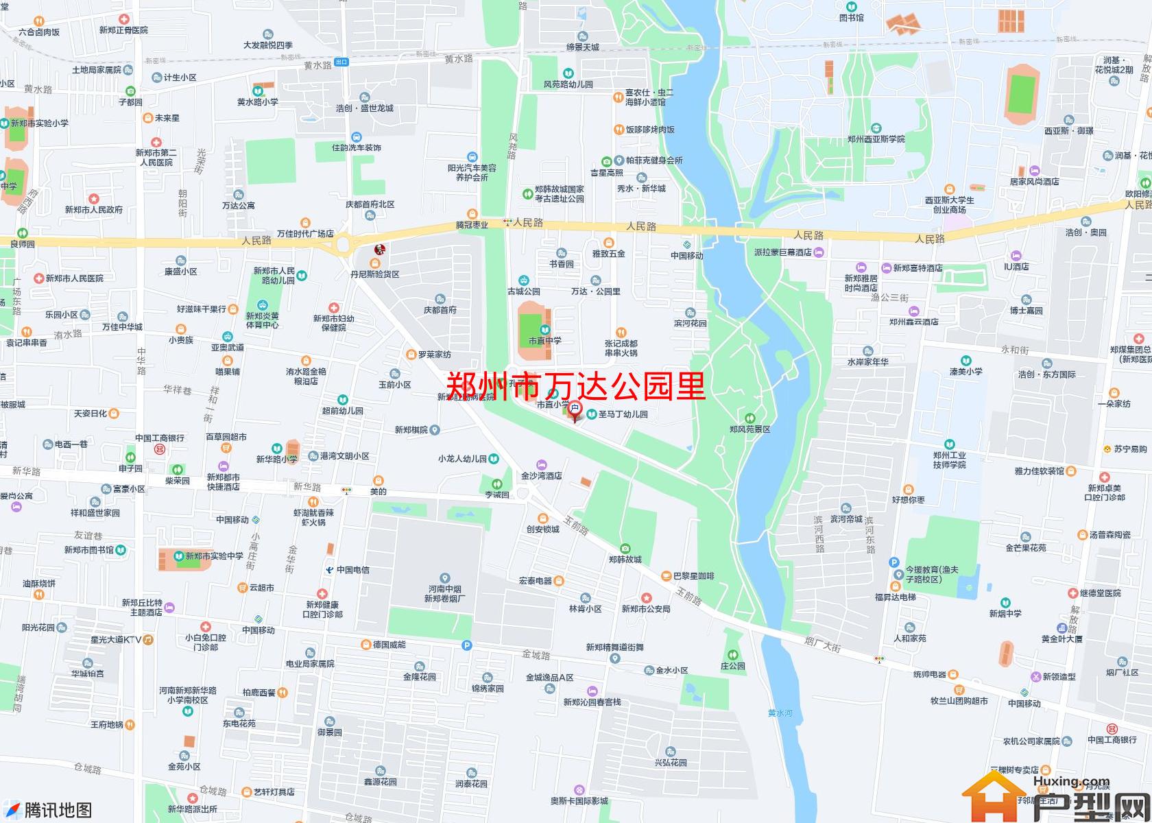 万达公园里小区 - 户型网