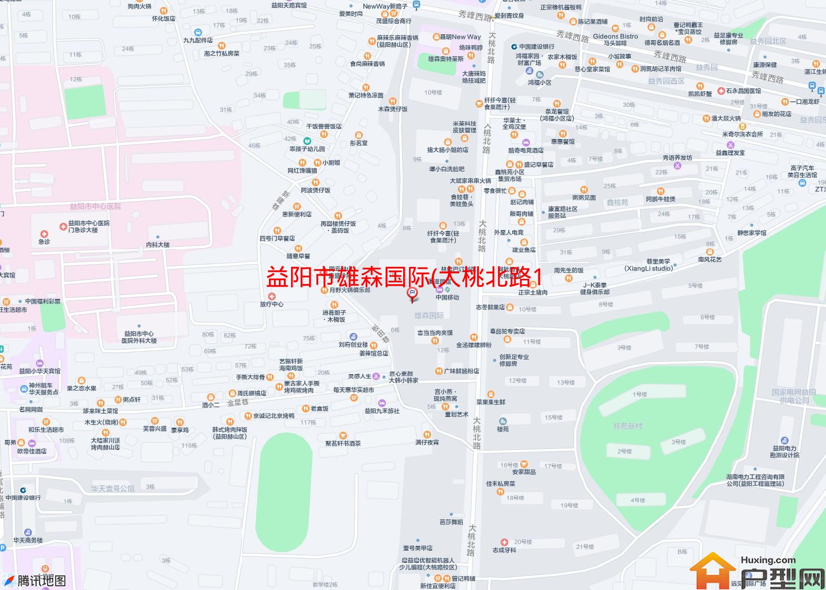 雄森国际(大桃北路166号)小区 - 户型网