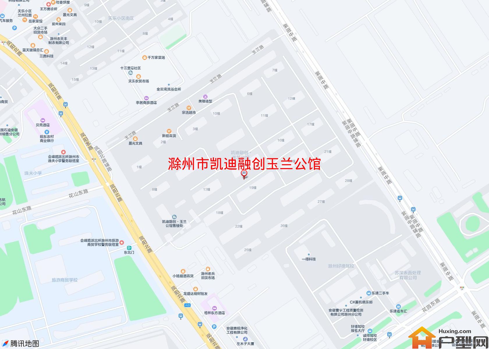 凯迪融创玉兰公馆小区 - 户型网
