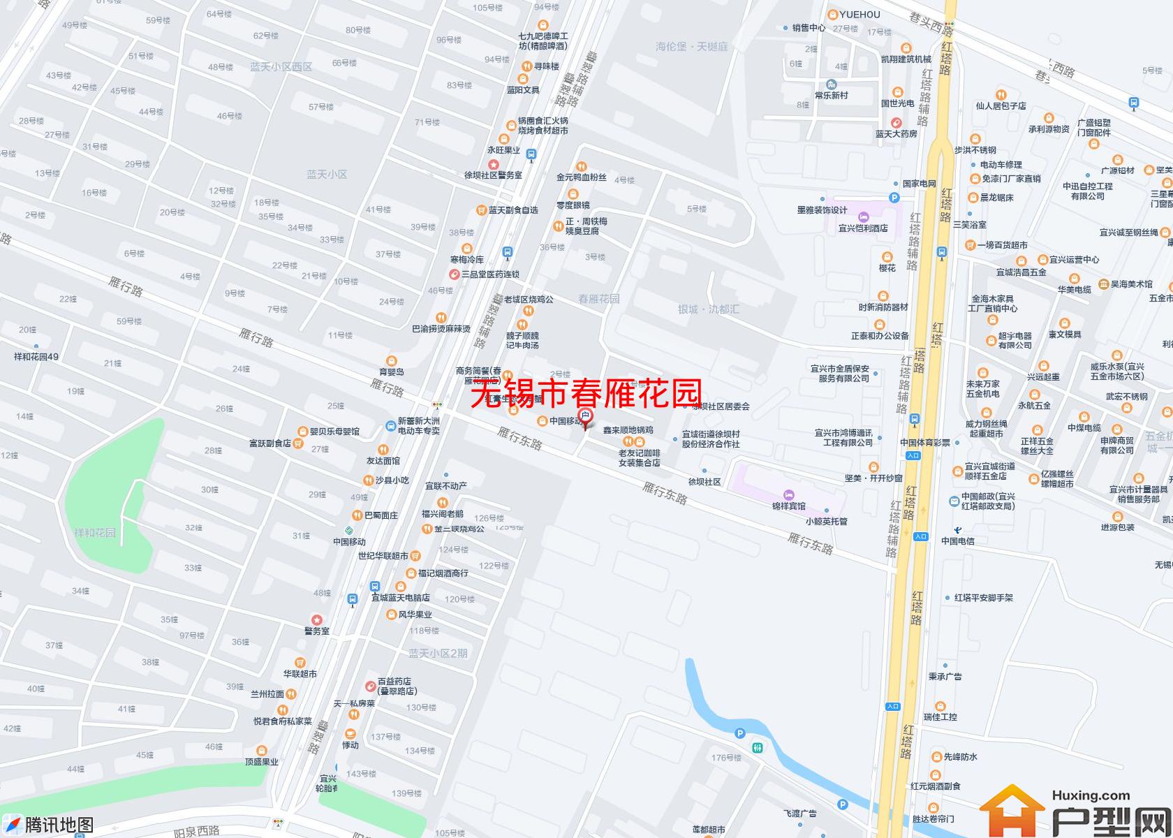 春雁花园小区 - 户型网