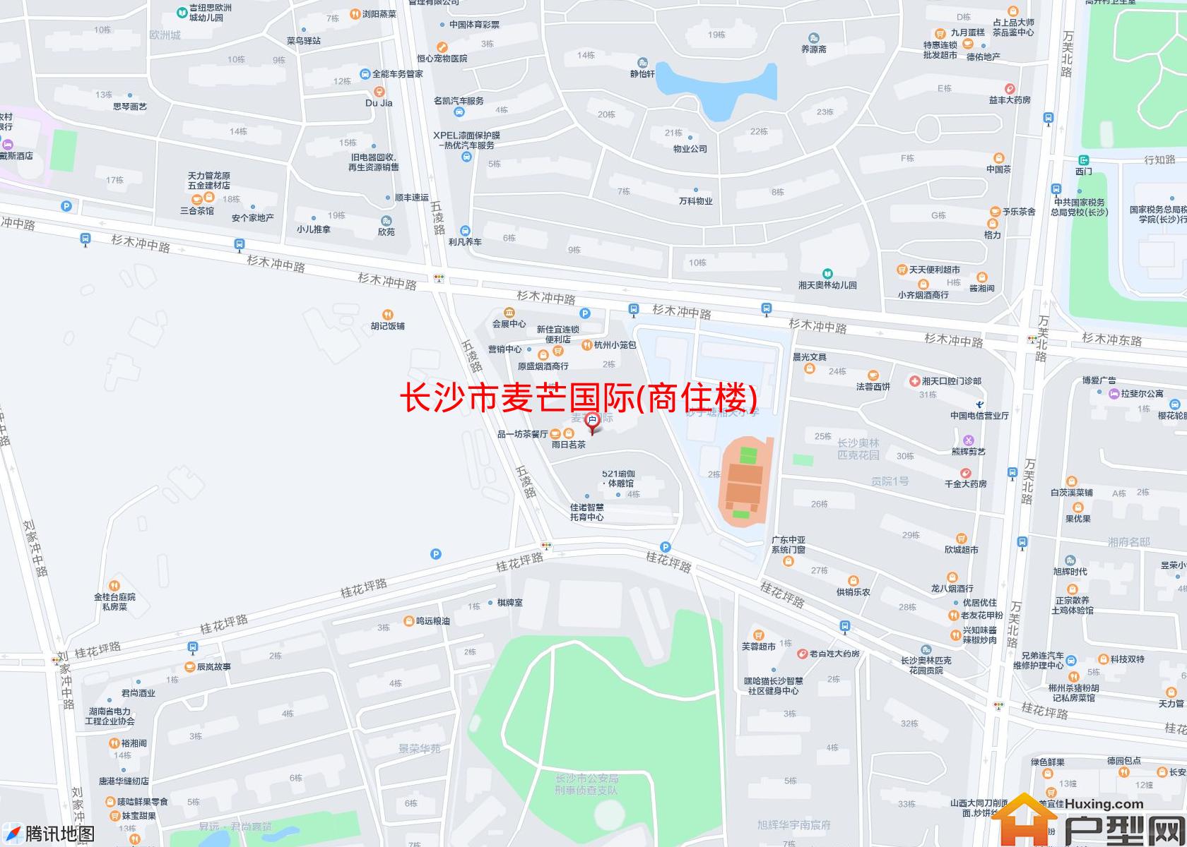 麦芒国际(商住楼)小区 - 户型网