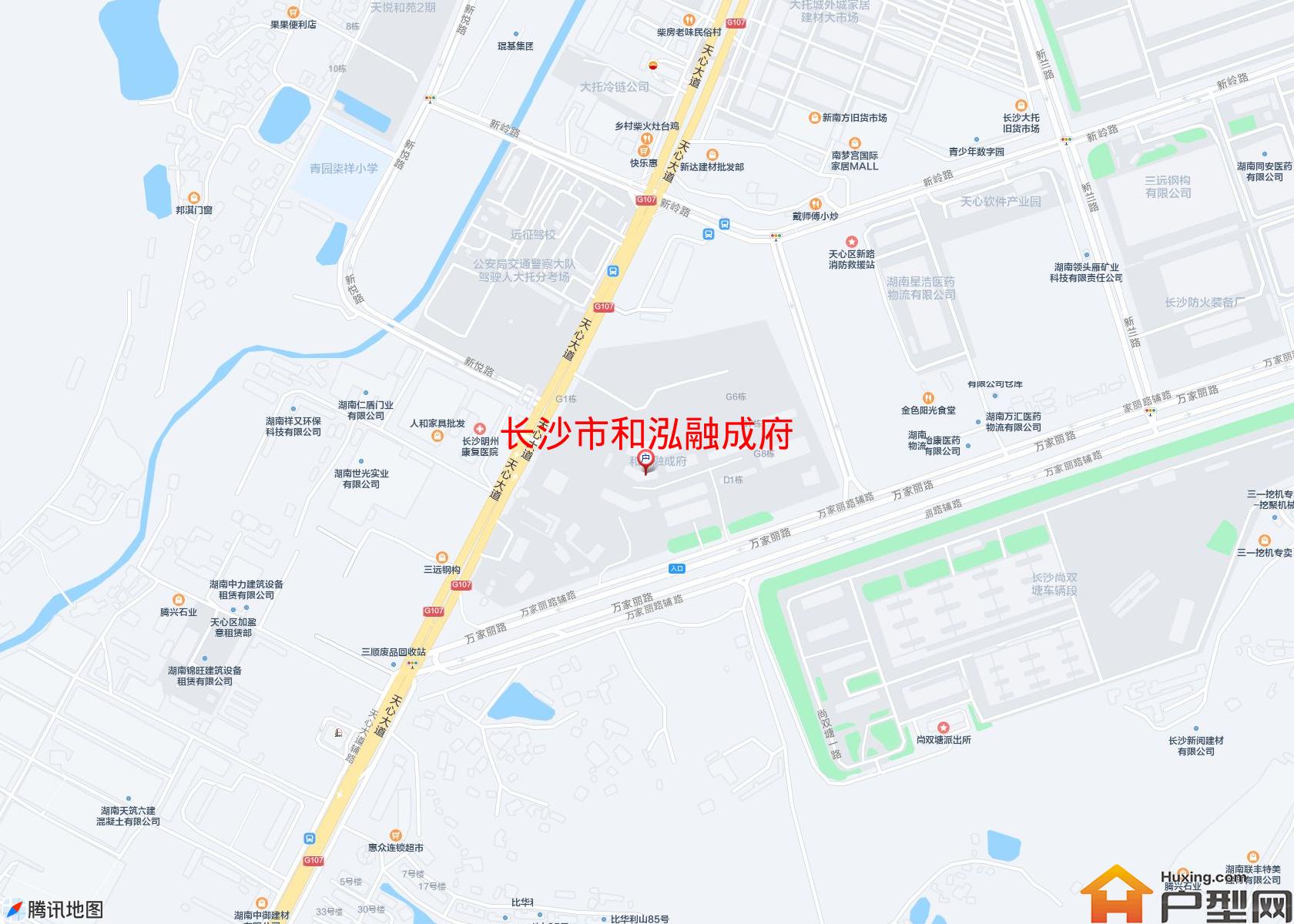 和泓融成府小区 - 户型网