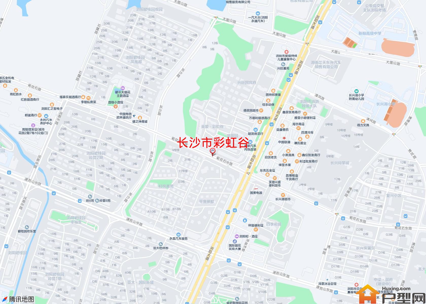 彩虹谷小区 - 户型网