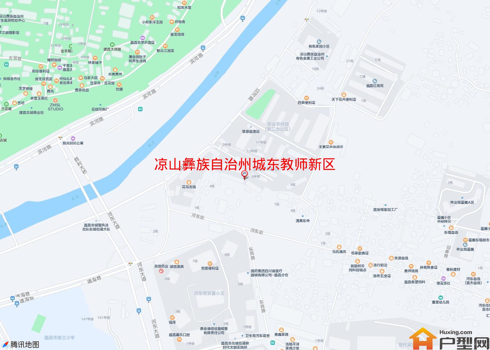 城东教师新区(沿河路6号)小区 - 户型网