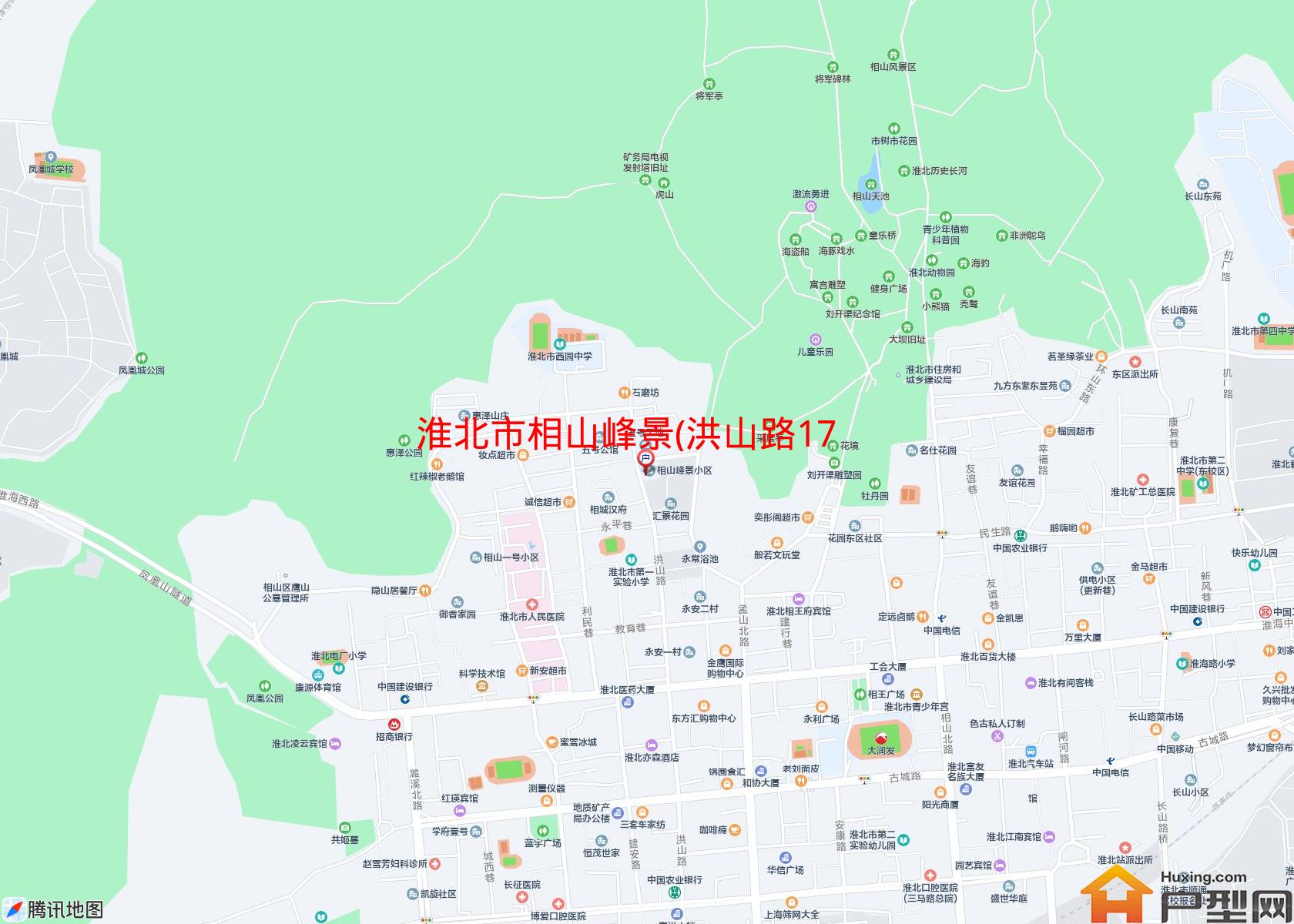 相山峰景(洪山路17号)小区 - 户型网