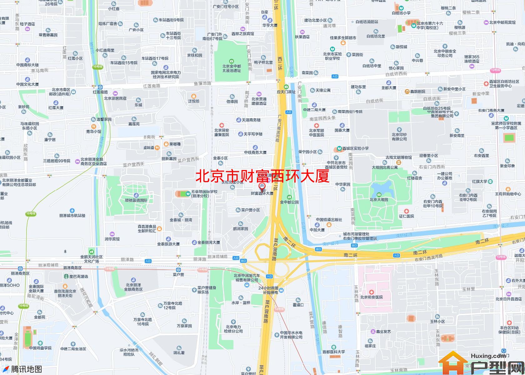 财富西环大厦小区 - 户型网