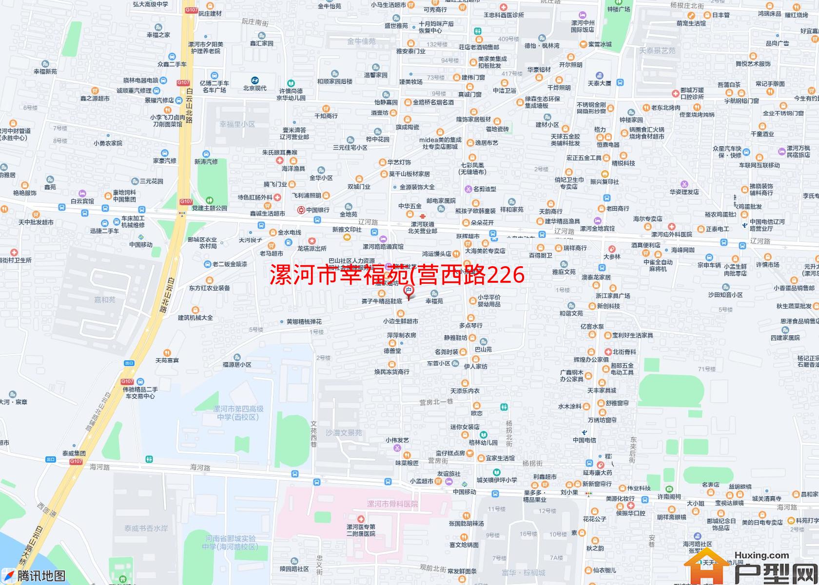 幸福苑(营西路226号)小区 - 户型网