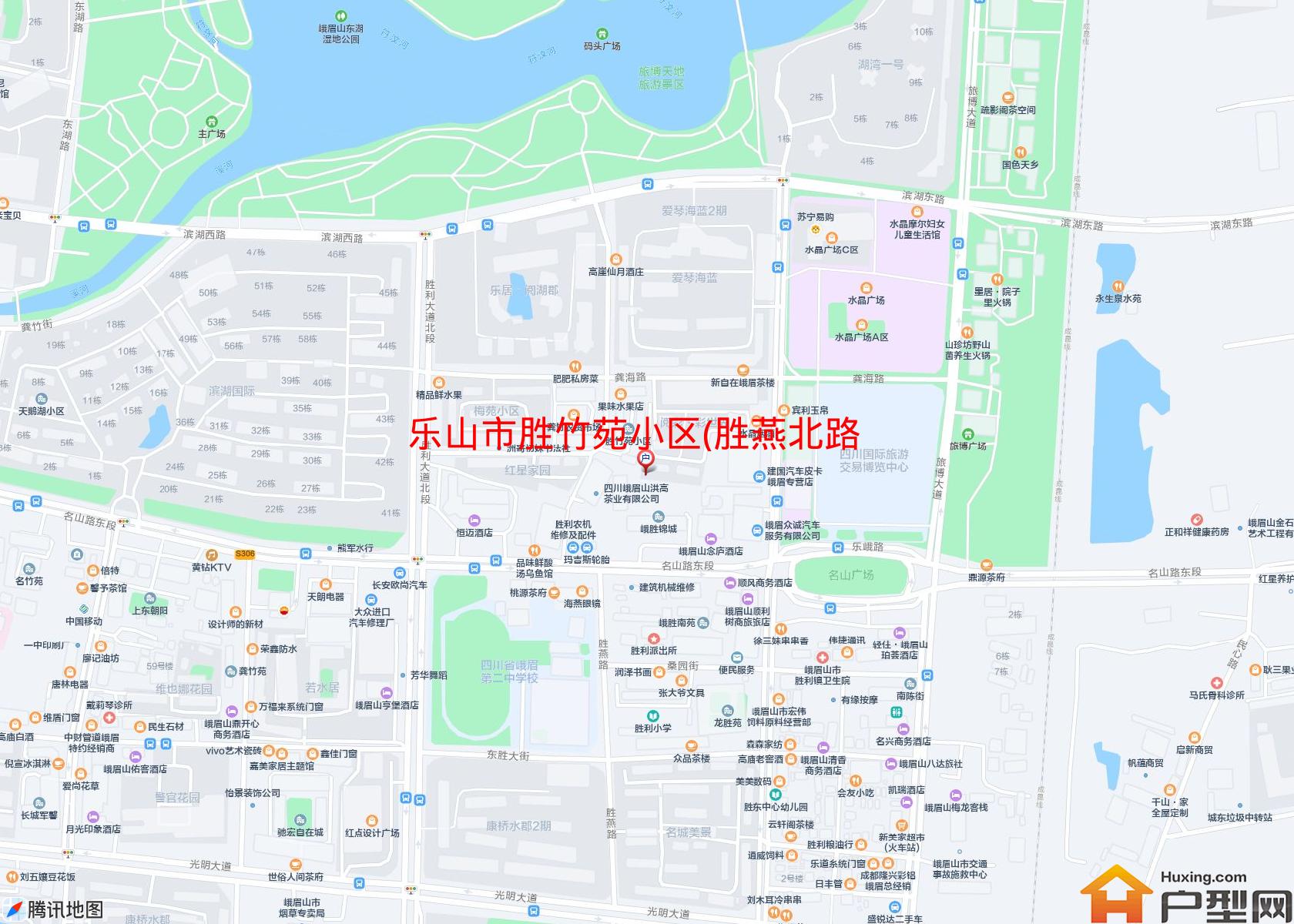 胜竹苑小区(胜燕北路125号)小区 - 户型网