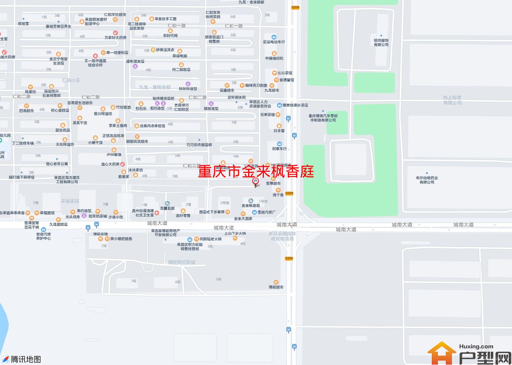 金来枫香庭小区 - 户型网