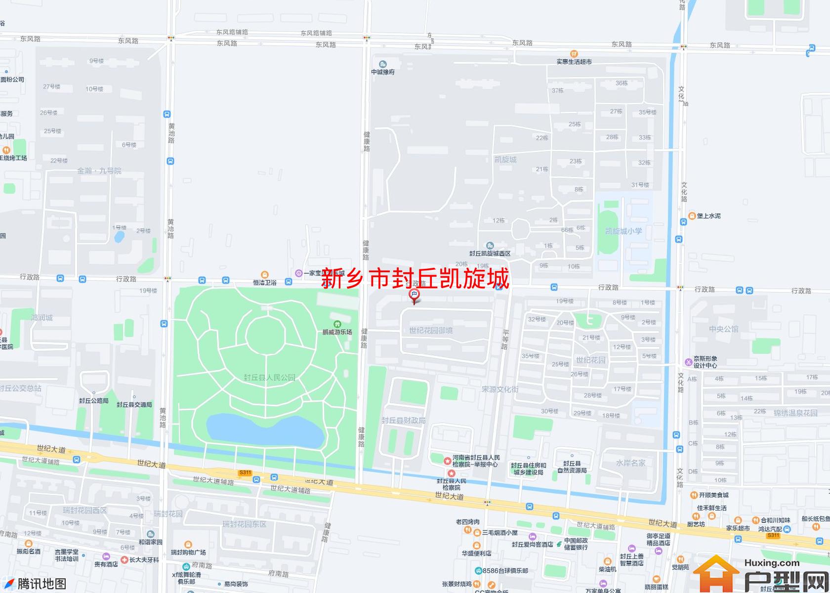 封丘凯旋城小区 - 户型网