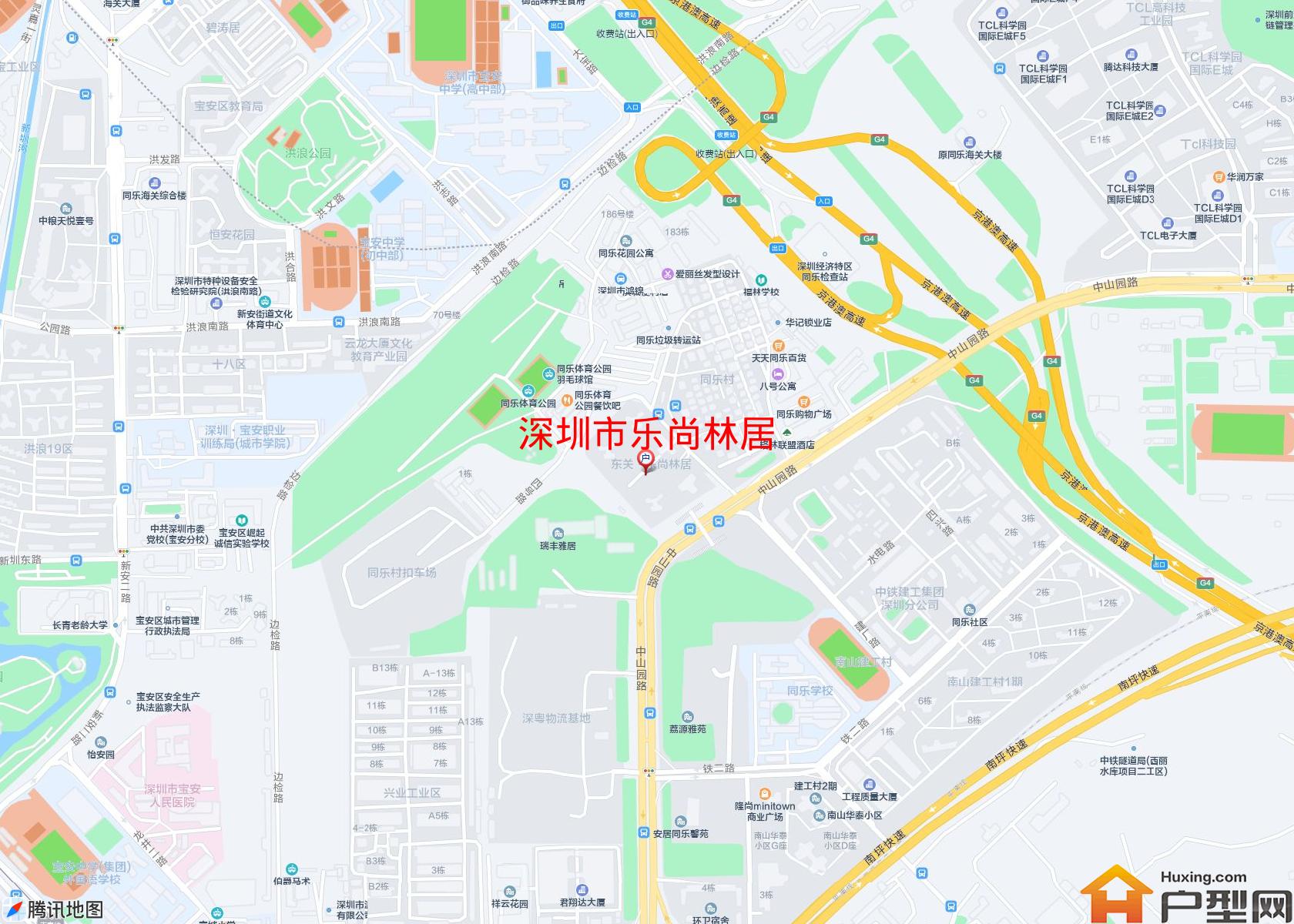 乐尚林居小区 - 户型网
