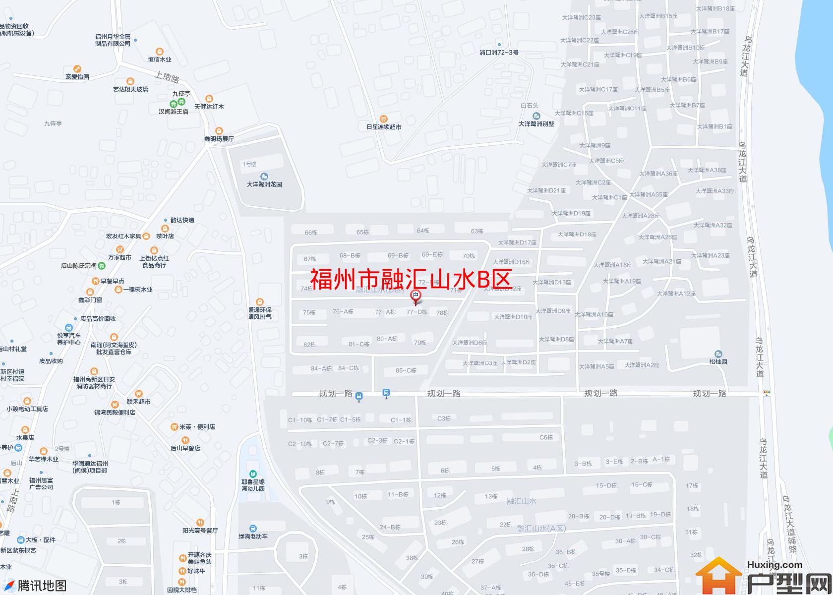 融汇山水B区小区 - 户型网