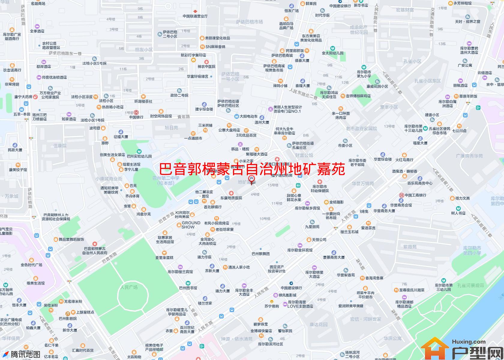 地矿嘉苑(巴音东路35号)小区 - 户型网