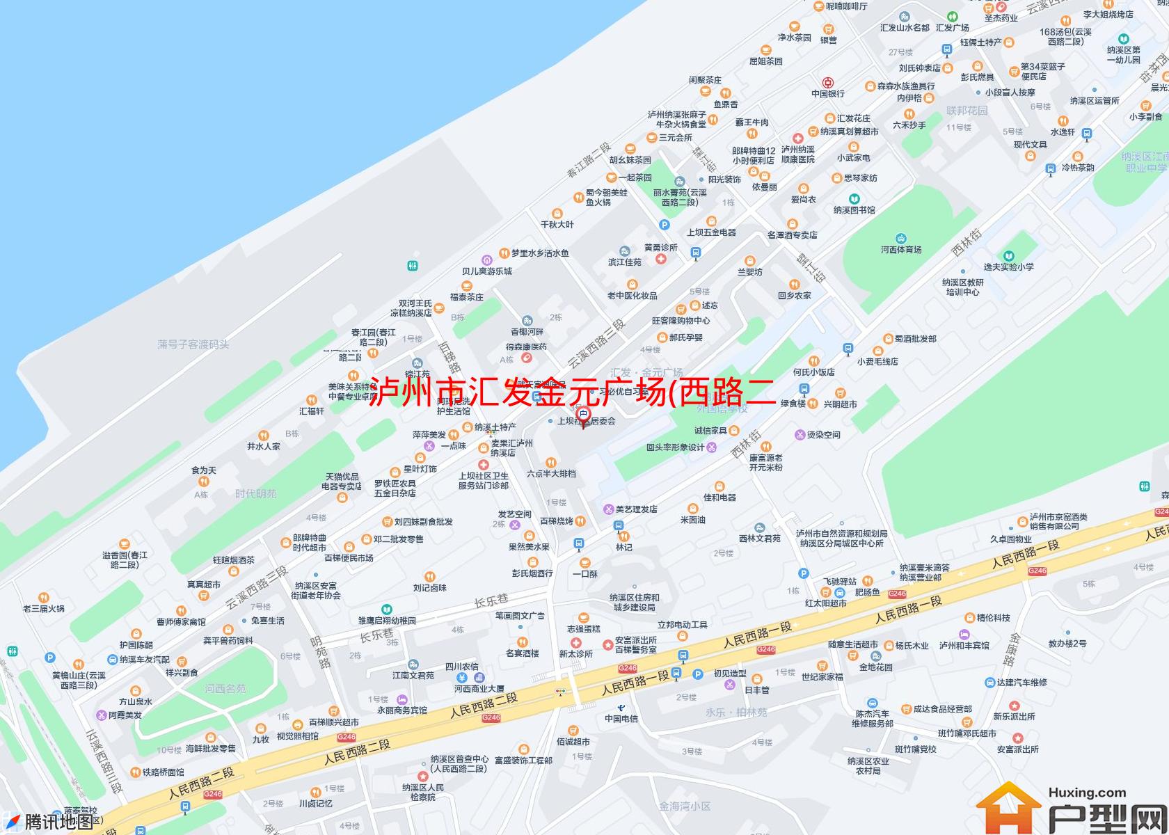 汇发金元广场(西路二段)小区 - 户型网