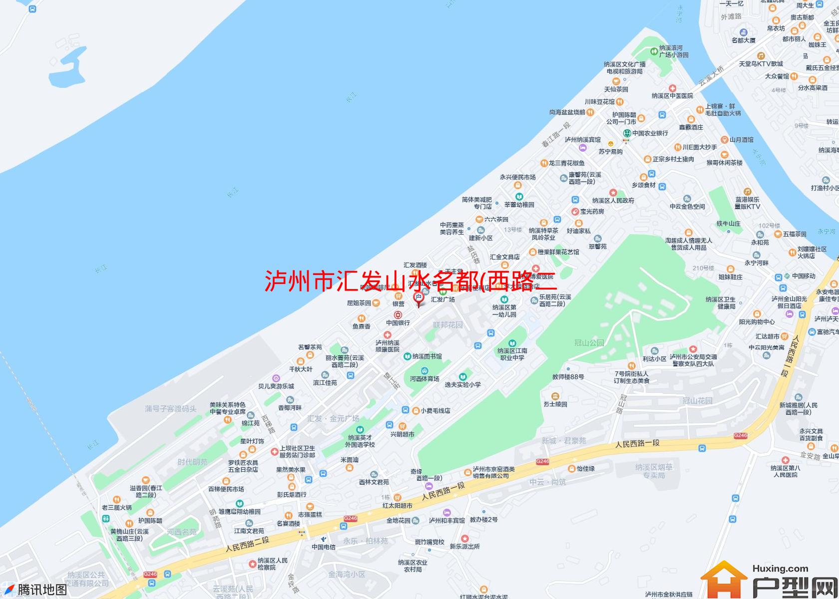 汇发山水名都(西路二段)小区 - 户型网