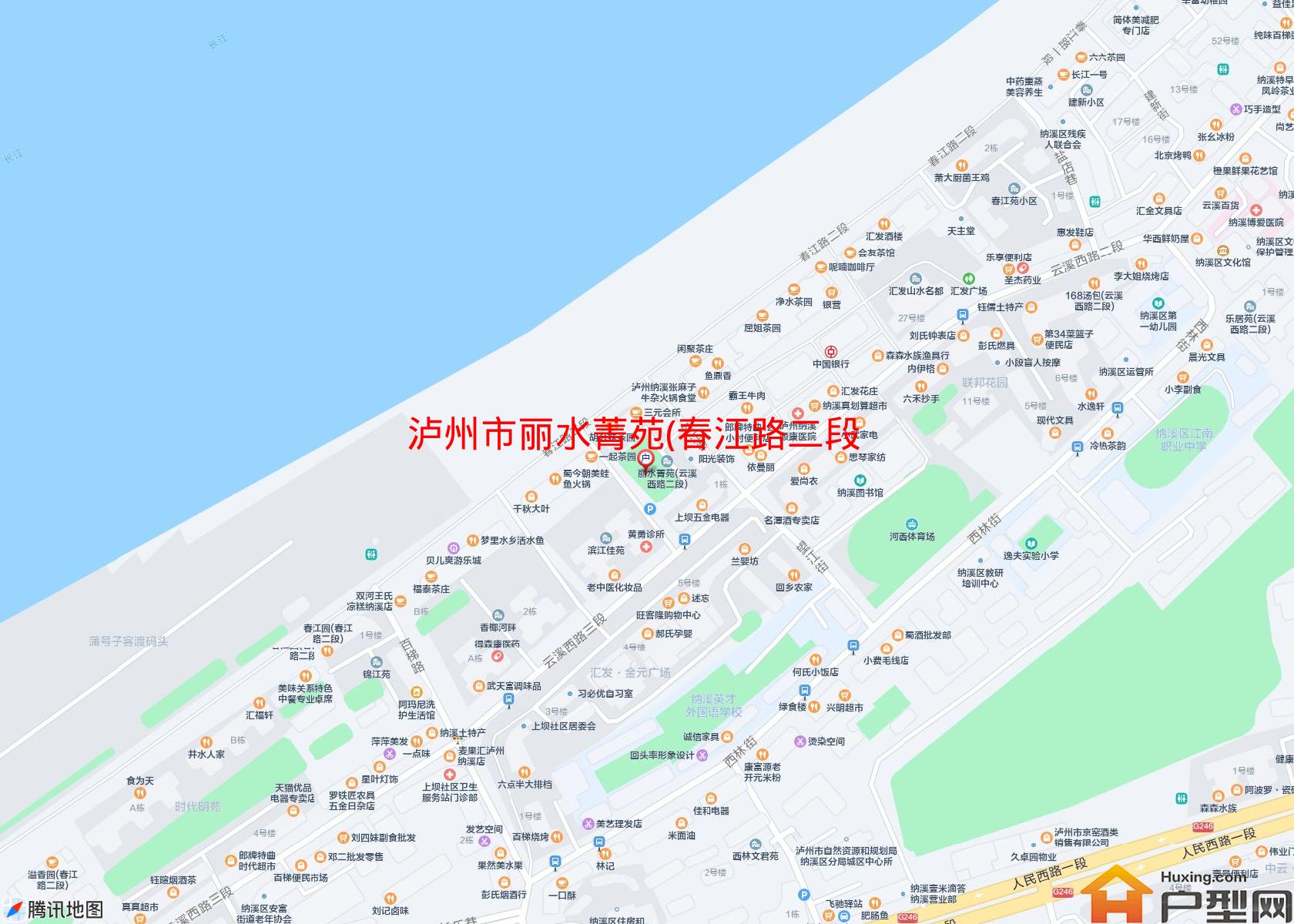 丽水菁苑(春江路二段153)小区 - 户型网