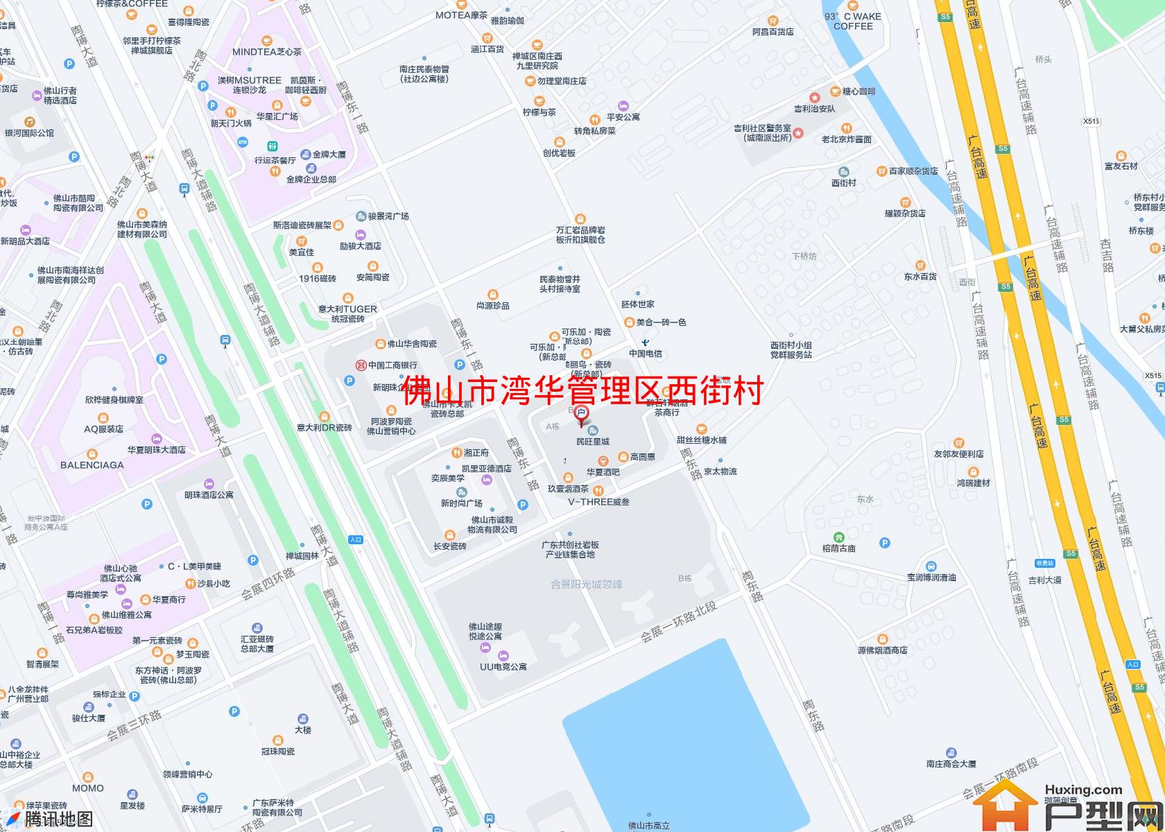 湾华管理区西街村小区 - 户型网