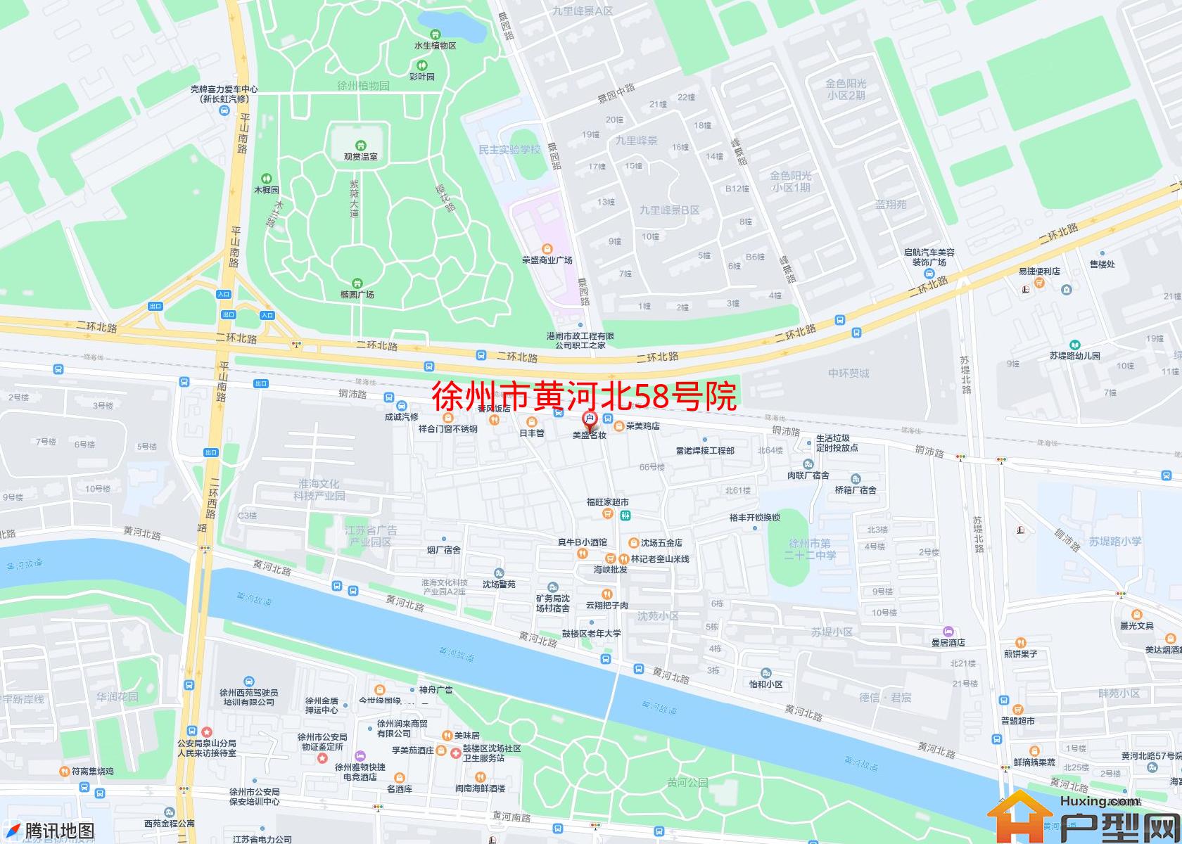黄河北58号院小区 - 户型网